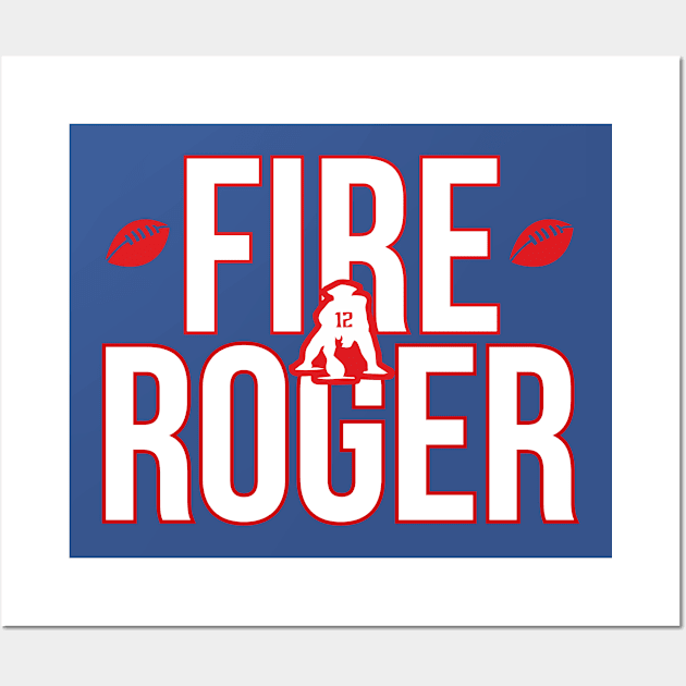 Fire Roger Goodell Wall Art by MotherTees